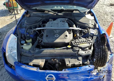 2003 Nissan 350Z Coupe z USA, uszkodzony, nr VIN JN1AZ34D73T110686